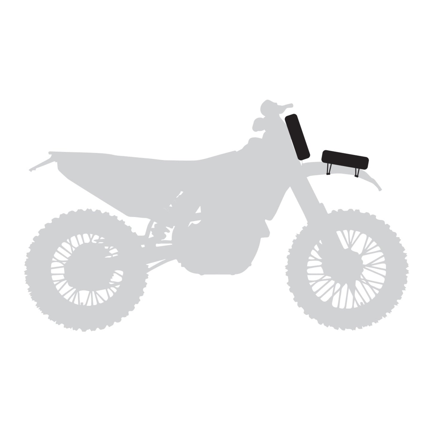 Giant Loop Motorcycle Fender Bag 3.5L - Waterproof Dirt Bike Storage