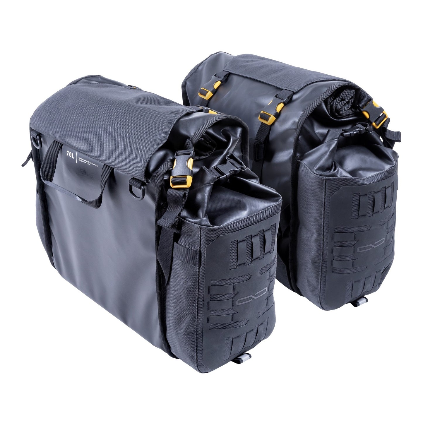 Giant Loop Round The World Panniers '26 - Black (90L)