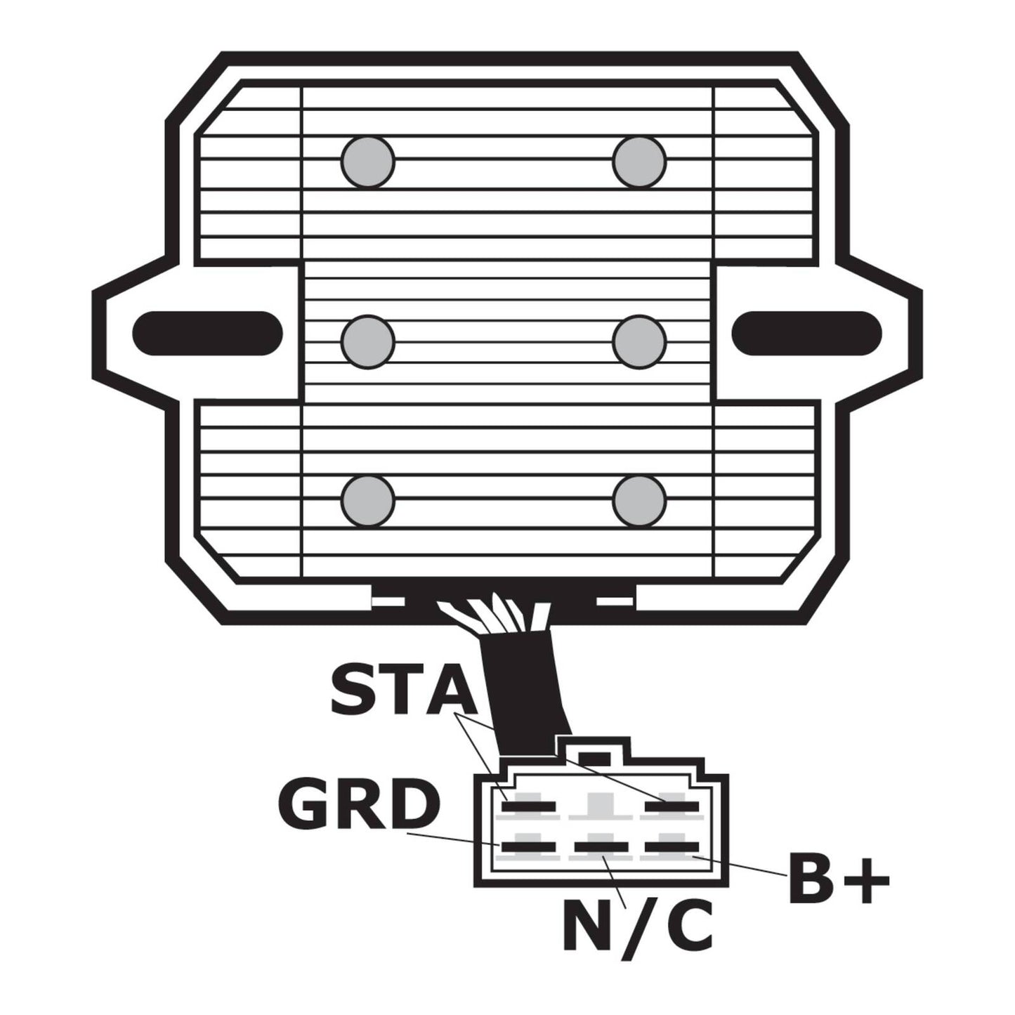J&N Regulator (230-58069) (AHRASU6012)