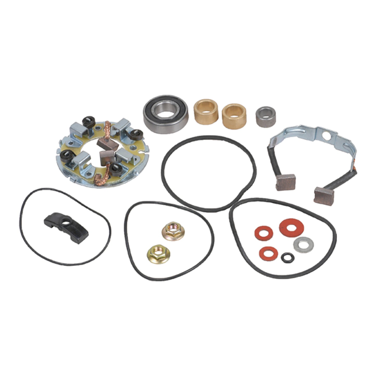 J&N Starter Motor Brush Kit (414-54027) (AHSMU9105)