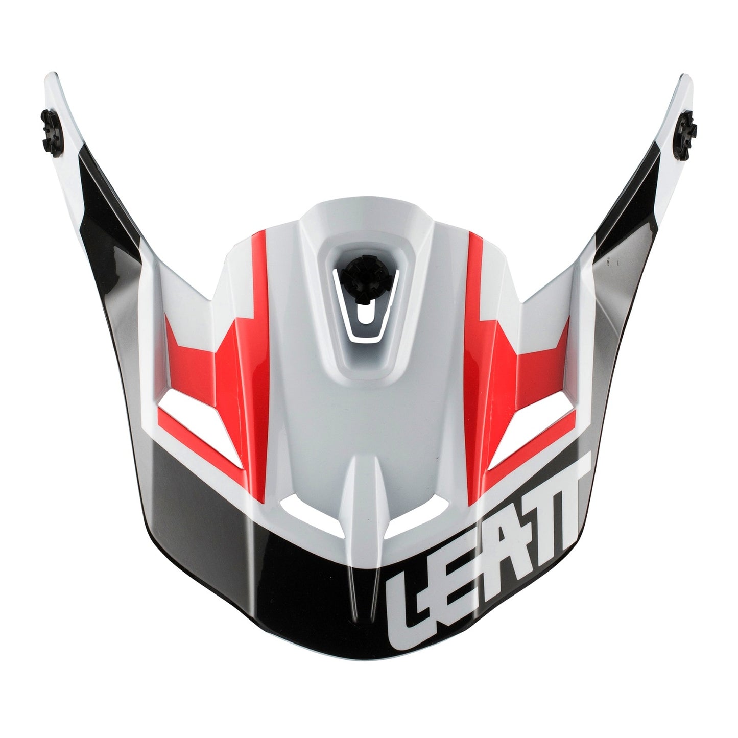 Leatt GPX 4.5 Helmet Peak V20 - White / Black (M/2XL)