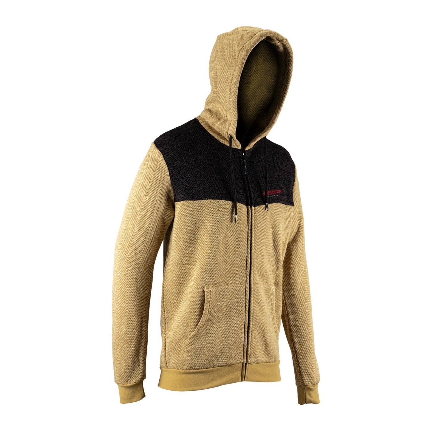 Leatt Tech Zip Hoodie - Brass Brown