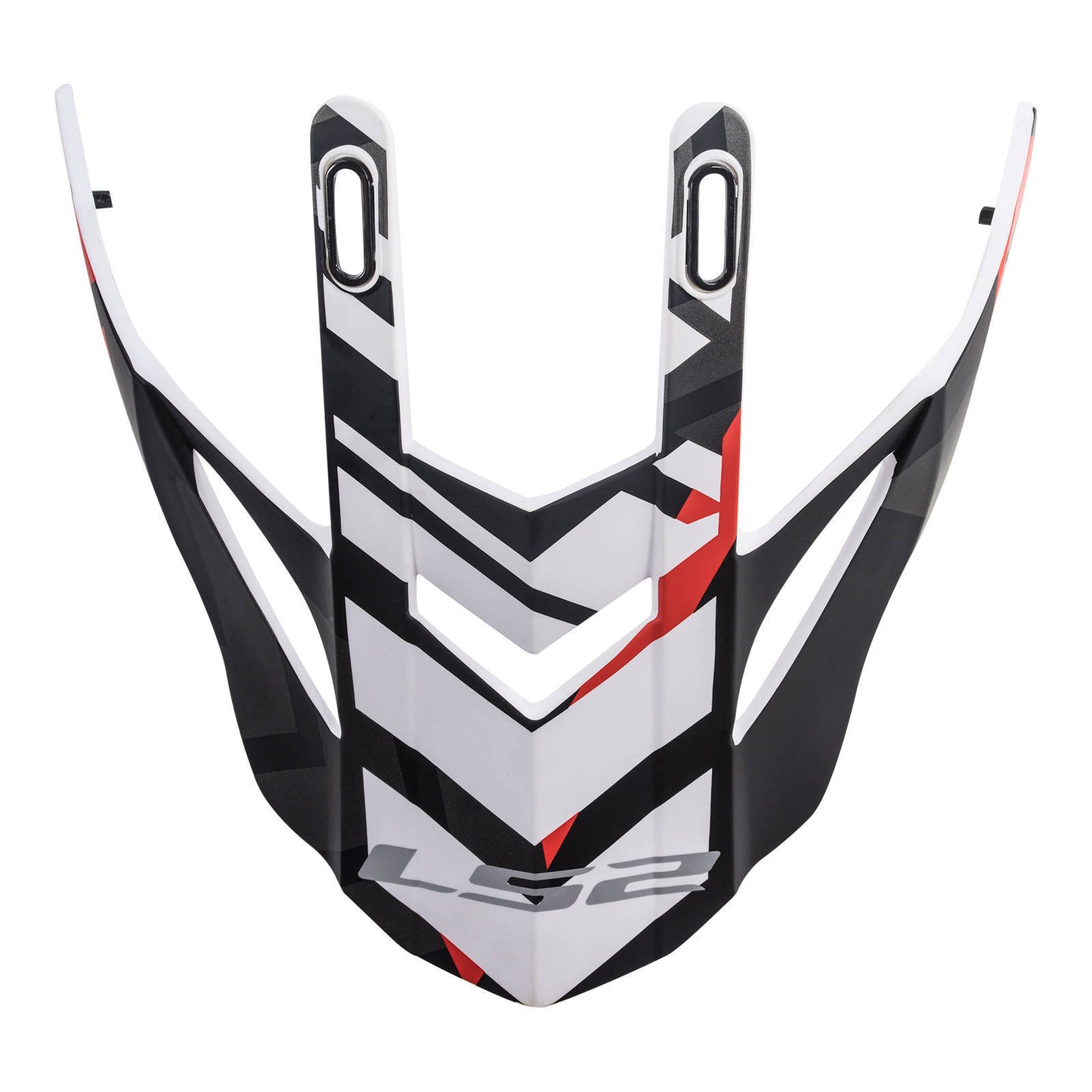 LS2 MX436 Pioneer Peak Xtreme - Matte Black / White / Red