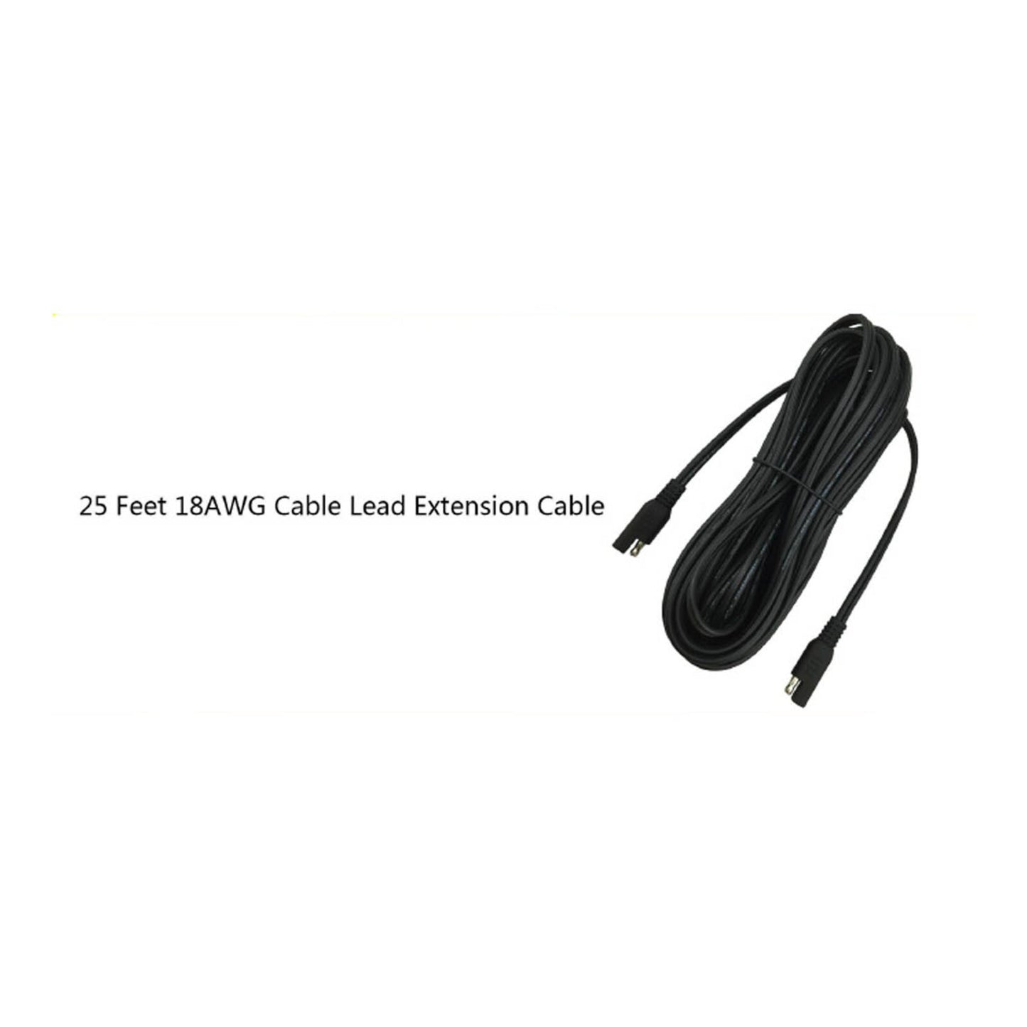 Motobatt Charger Cable Lead 18AWG 10M 25'