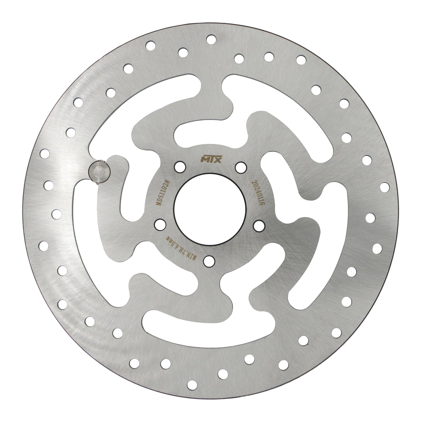 MTX Brake Disc Solid Type - Front Left