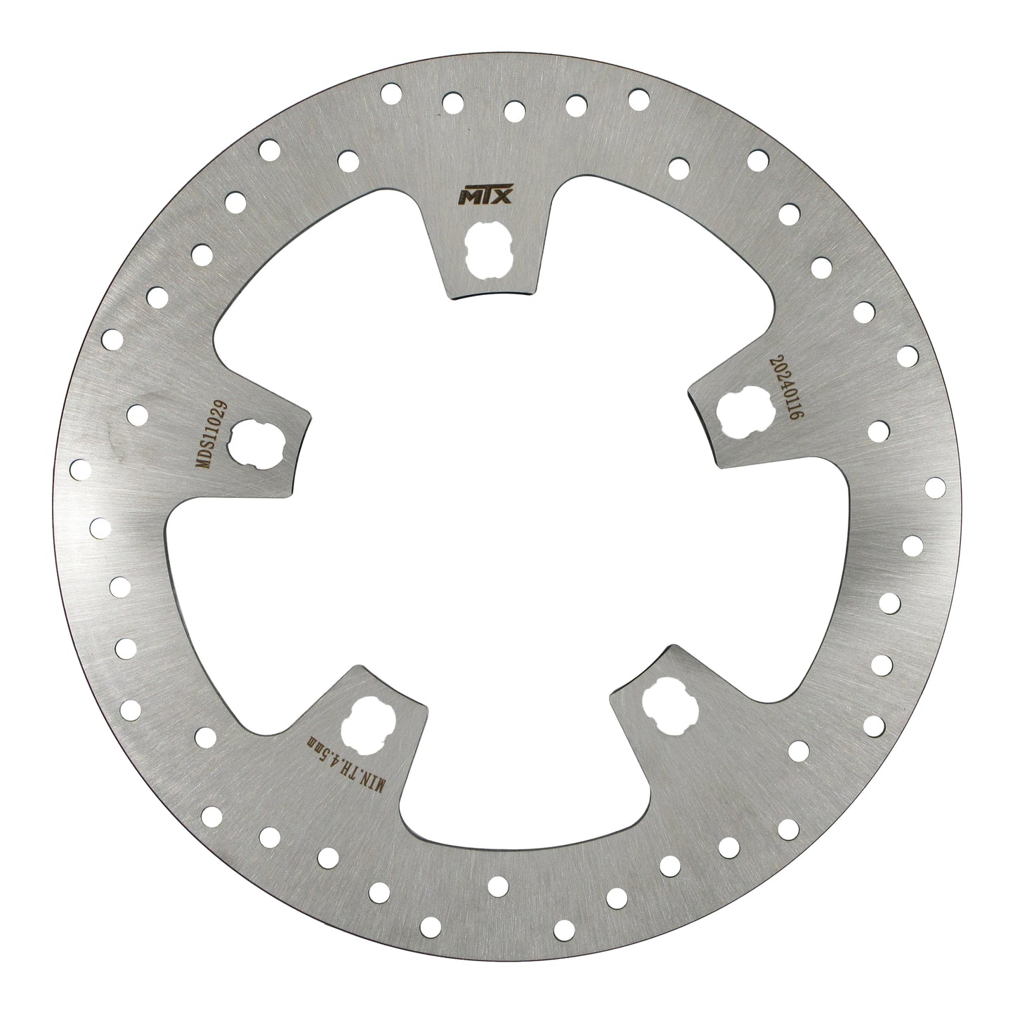 MTX Brake Disc Solid Type - Front Right