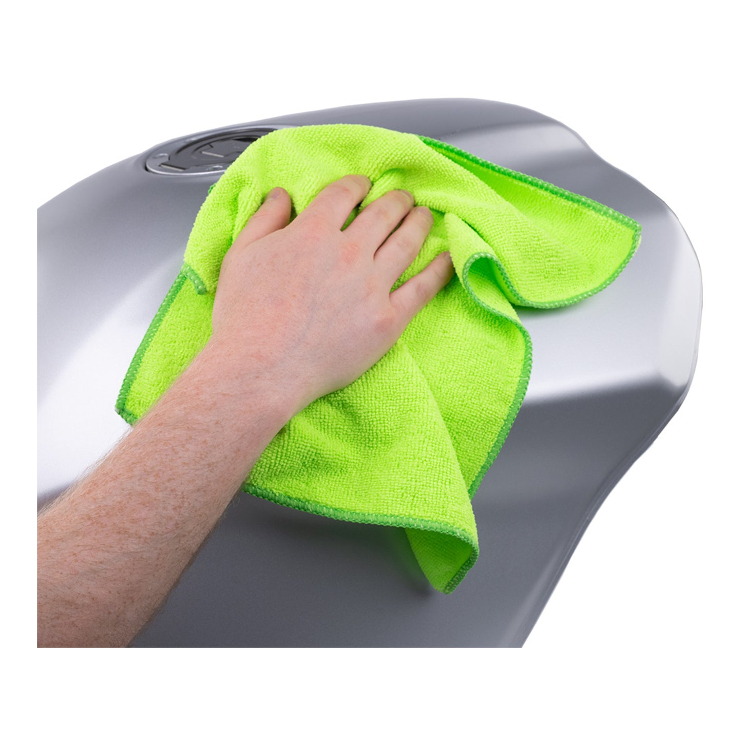 Oxford Microfibre Towels 6/pack - Blue / Yellow / Red