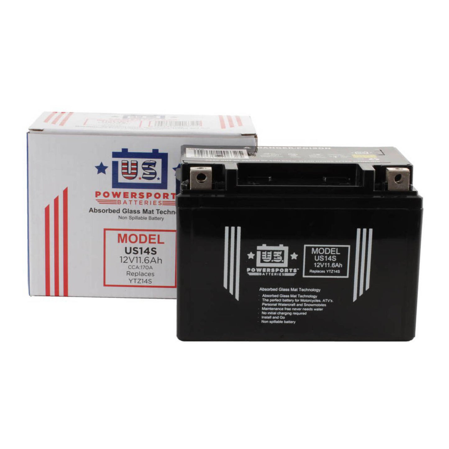 USPS AGM Battery - USZ14S