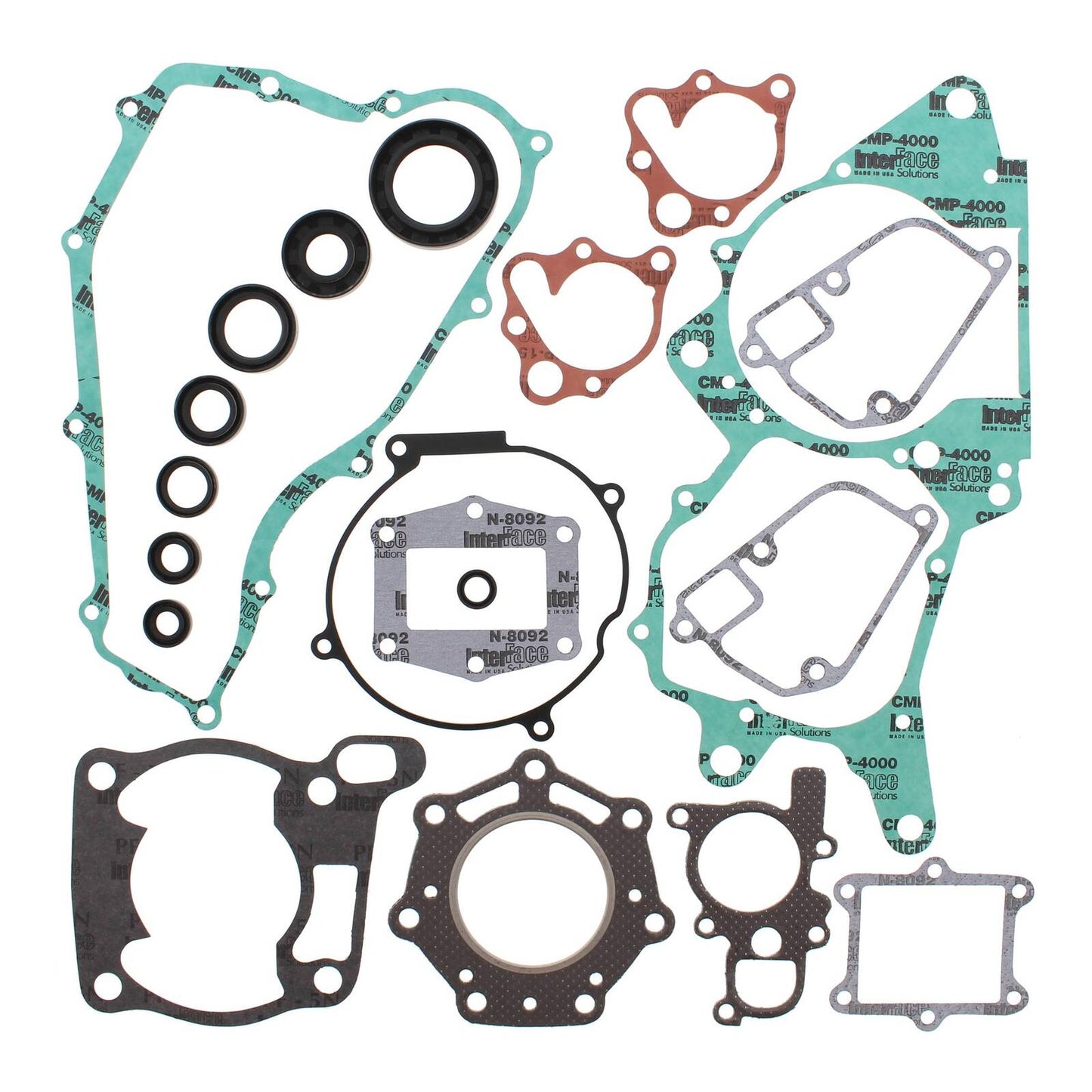 Vertex Complete Gasket Set with Oil Seals (811252)