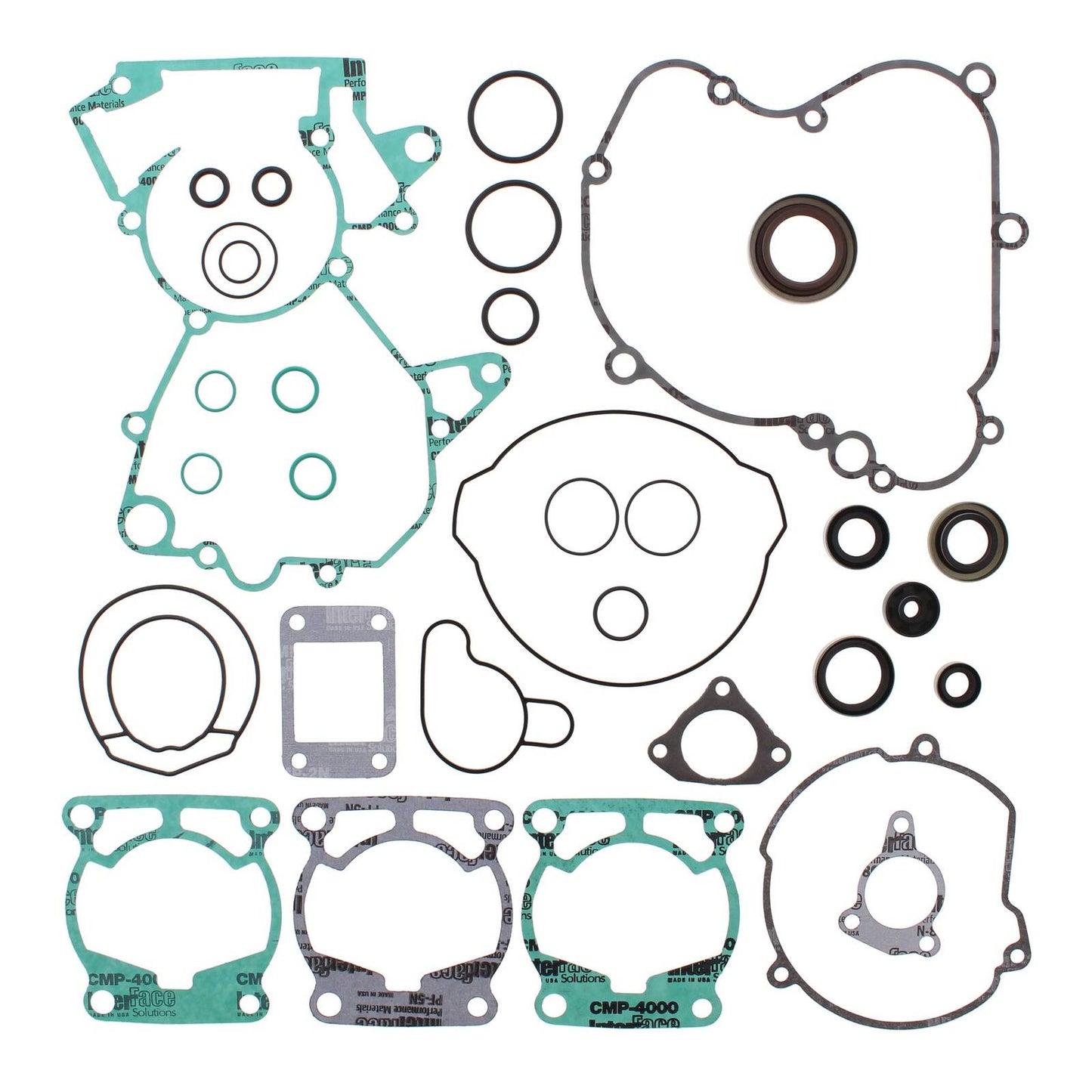 Vertex Complete Gasket Set with Oil Seals (811338)