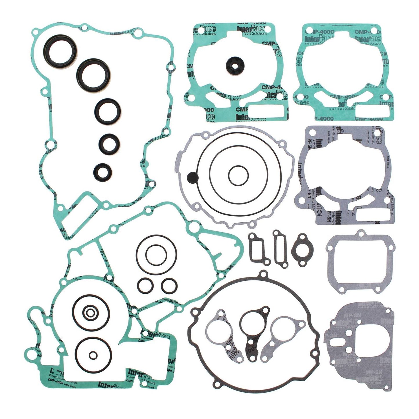 Vertex Complete Gasket Set with Oil Seals (811371)