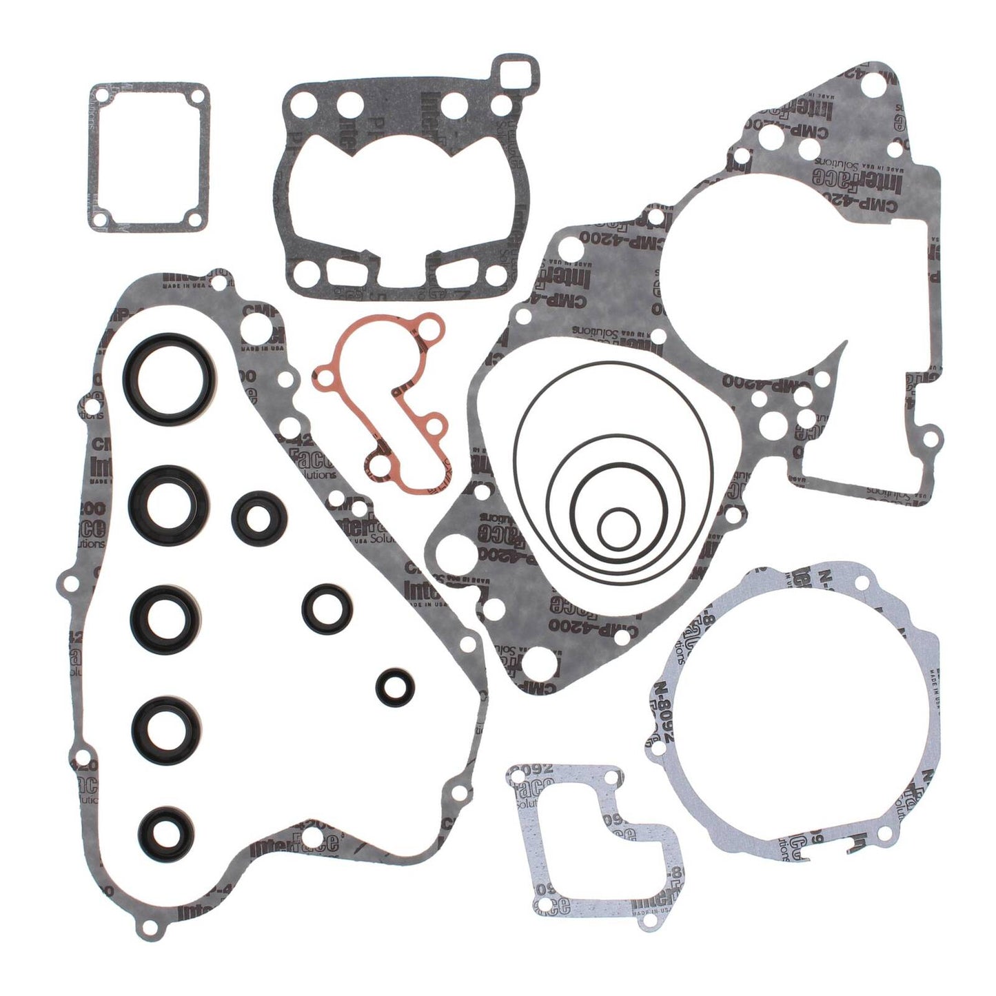 Vertex Complete Gasket Set with Oil Seals (811504)