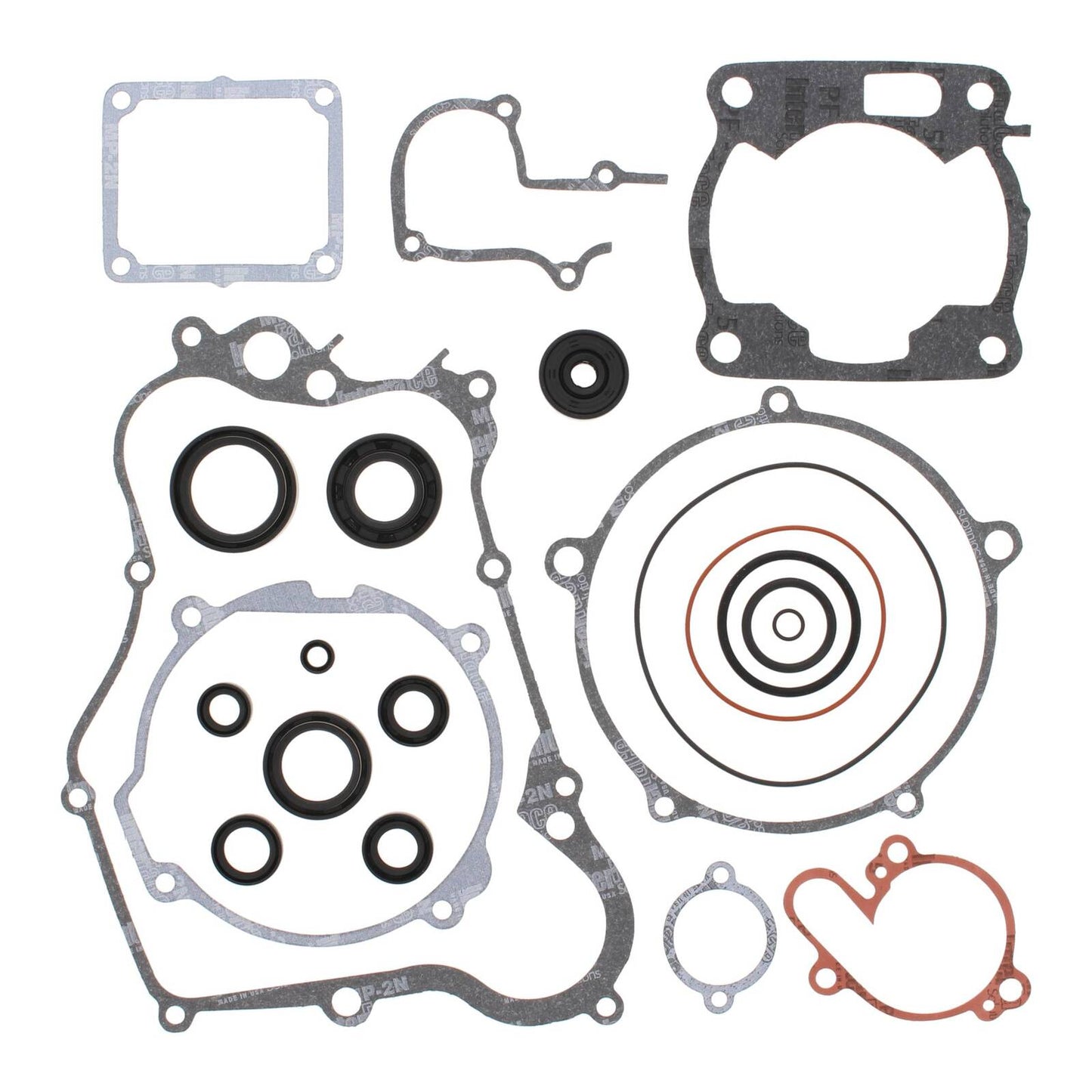 Vertex Complete Gasket Set with Oil Seals (811632)