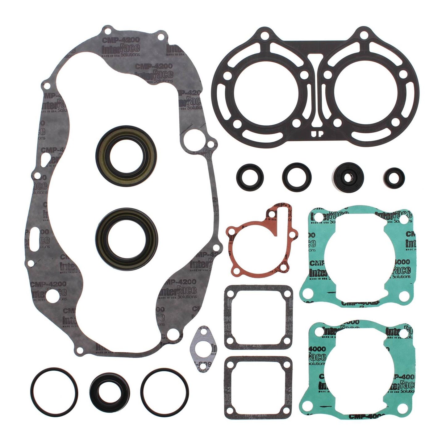Vertex Complete Gasket Set with Oil Seals (811812)