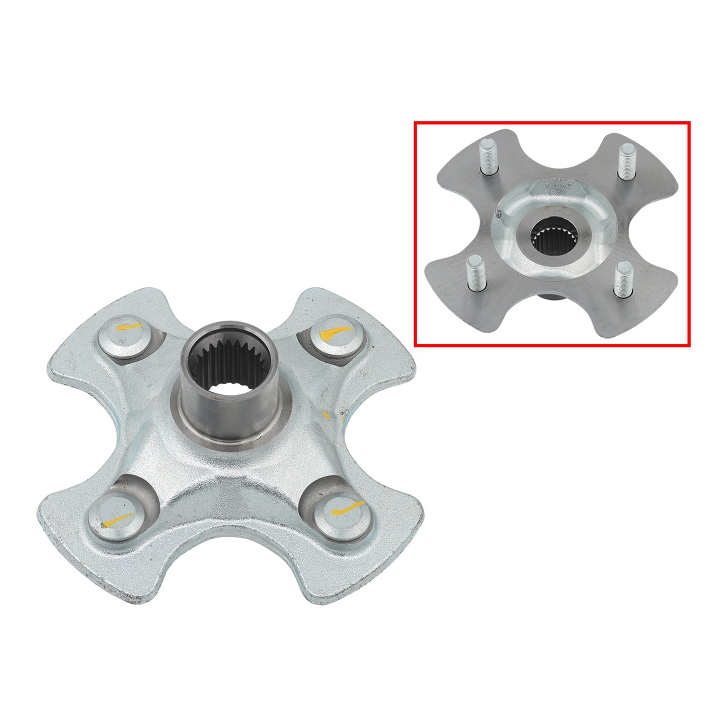 Whites Wheel Hub - Honda TRX