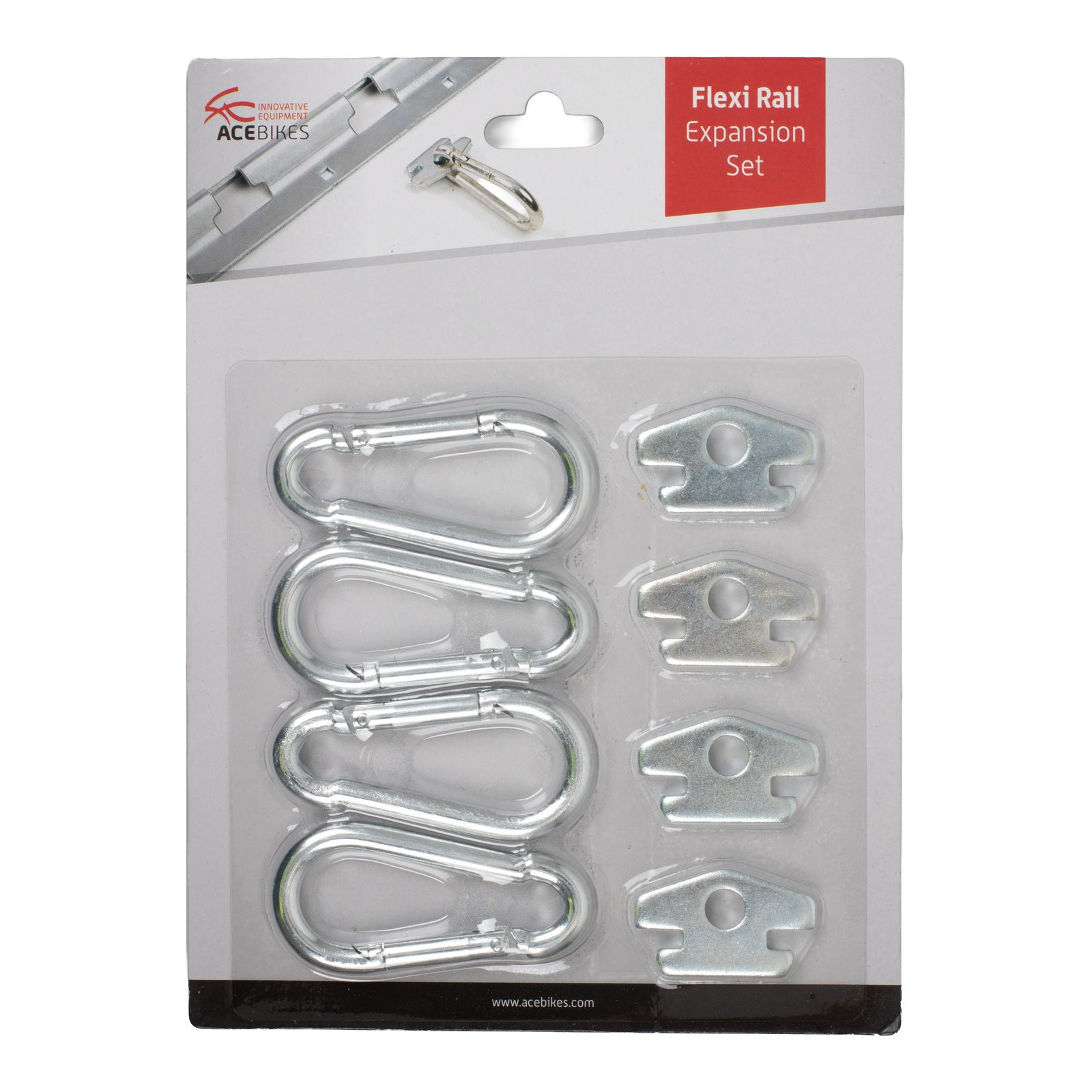 Ace Bikes Flexi Rail - Rail Expansion Set (4 Pack)