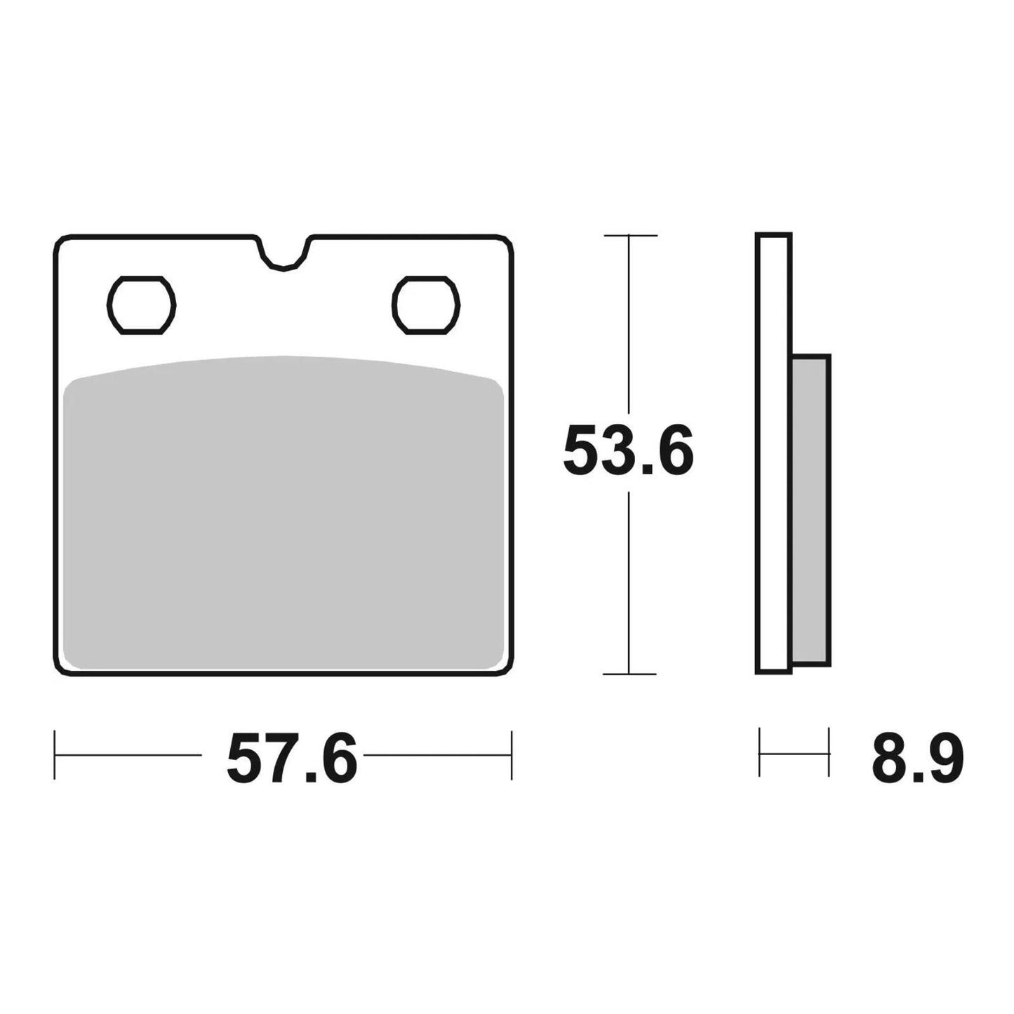Brembo Prime Brake Pad Sinter Front 07BB21SA