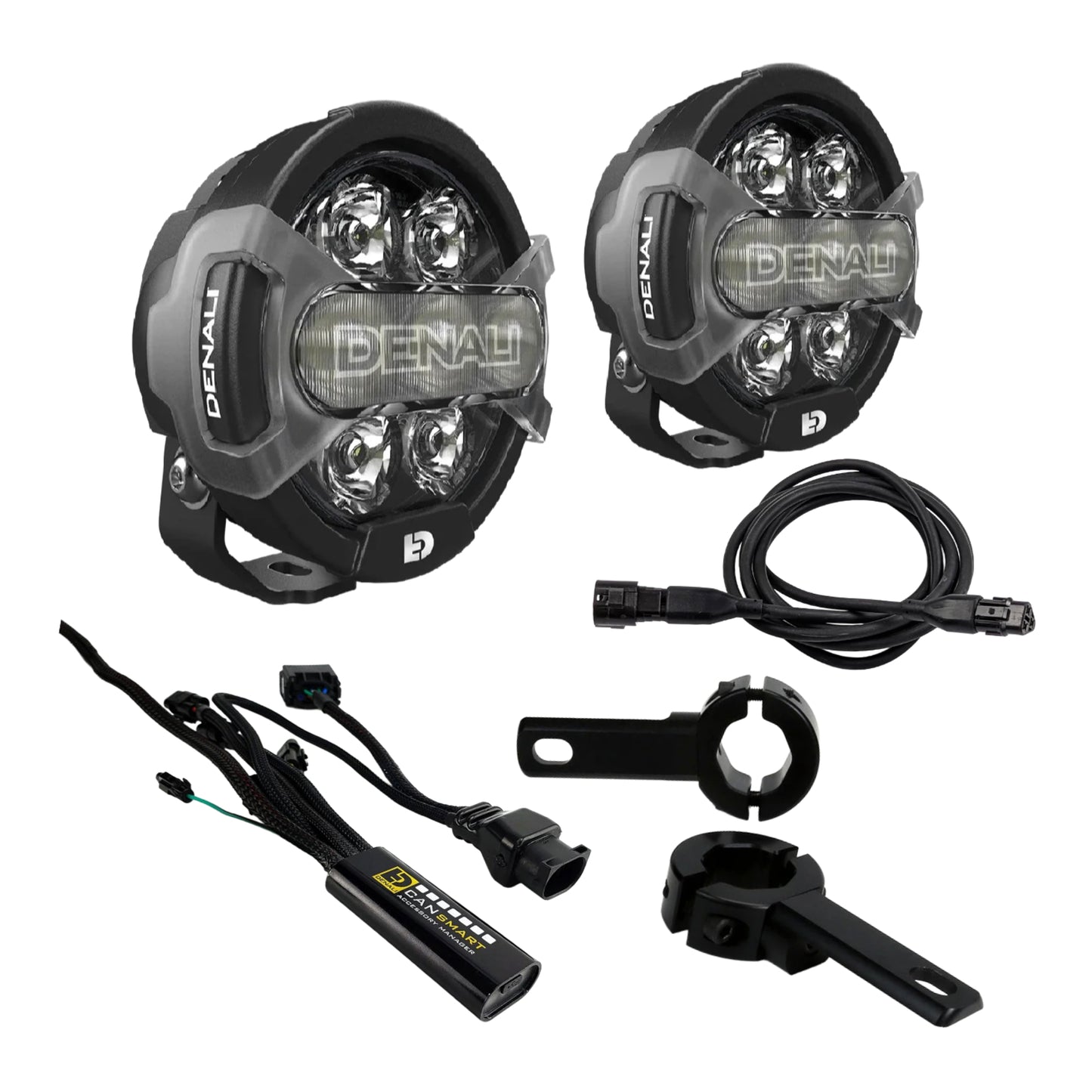 Denali D7 Pro Crash Bar Bundle - BMW K1600 / R nineT