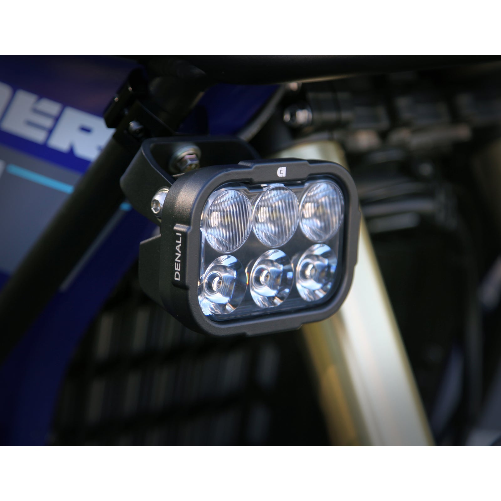 Denali DL6 Driving Light - DataDim Technology, 6-LED, Elliptical Hybrid Beam