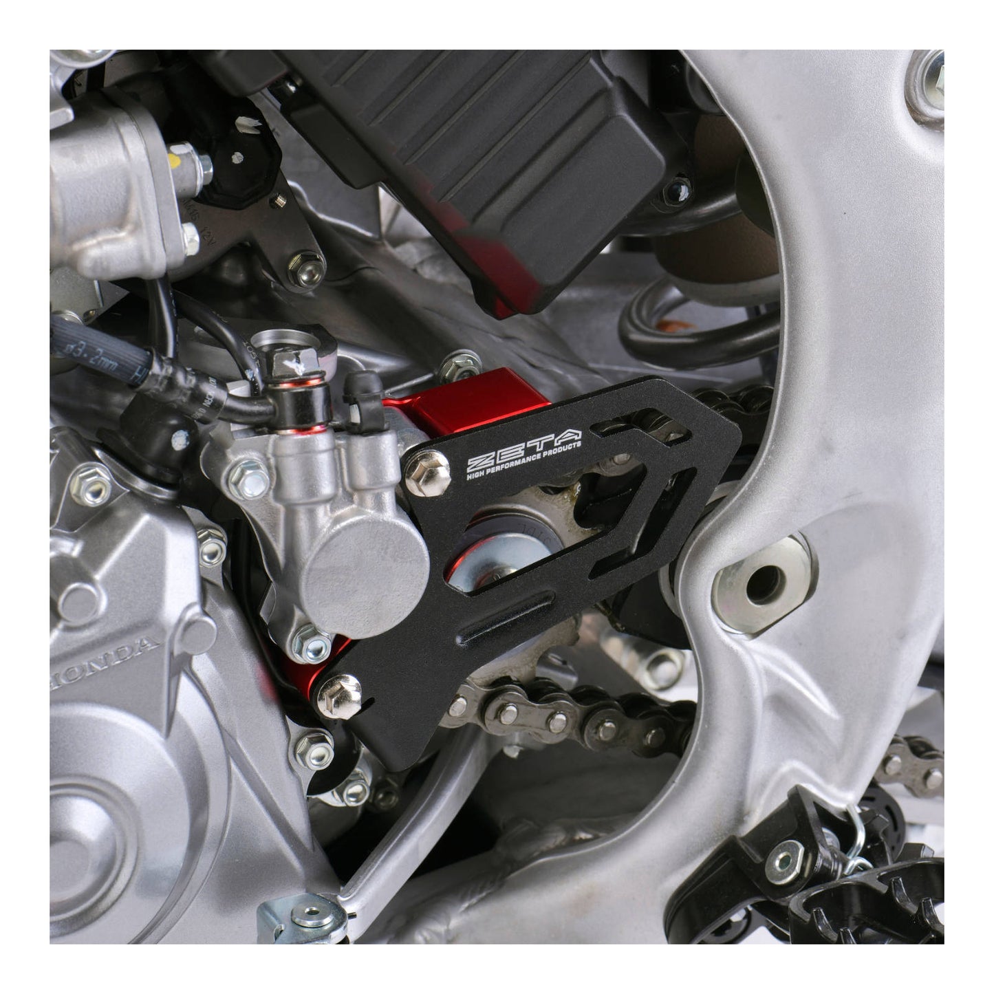 Zeta Case Saver with Cover - Honda CRF450R / CRF450RX ('21-) - Red