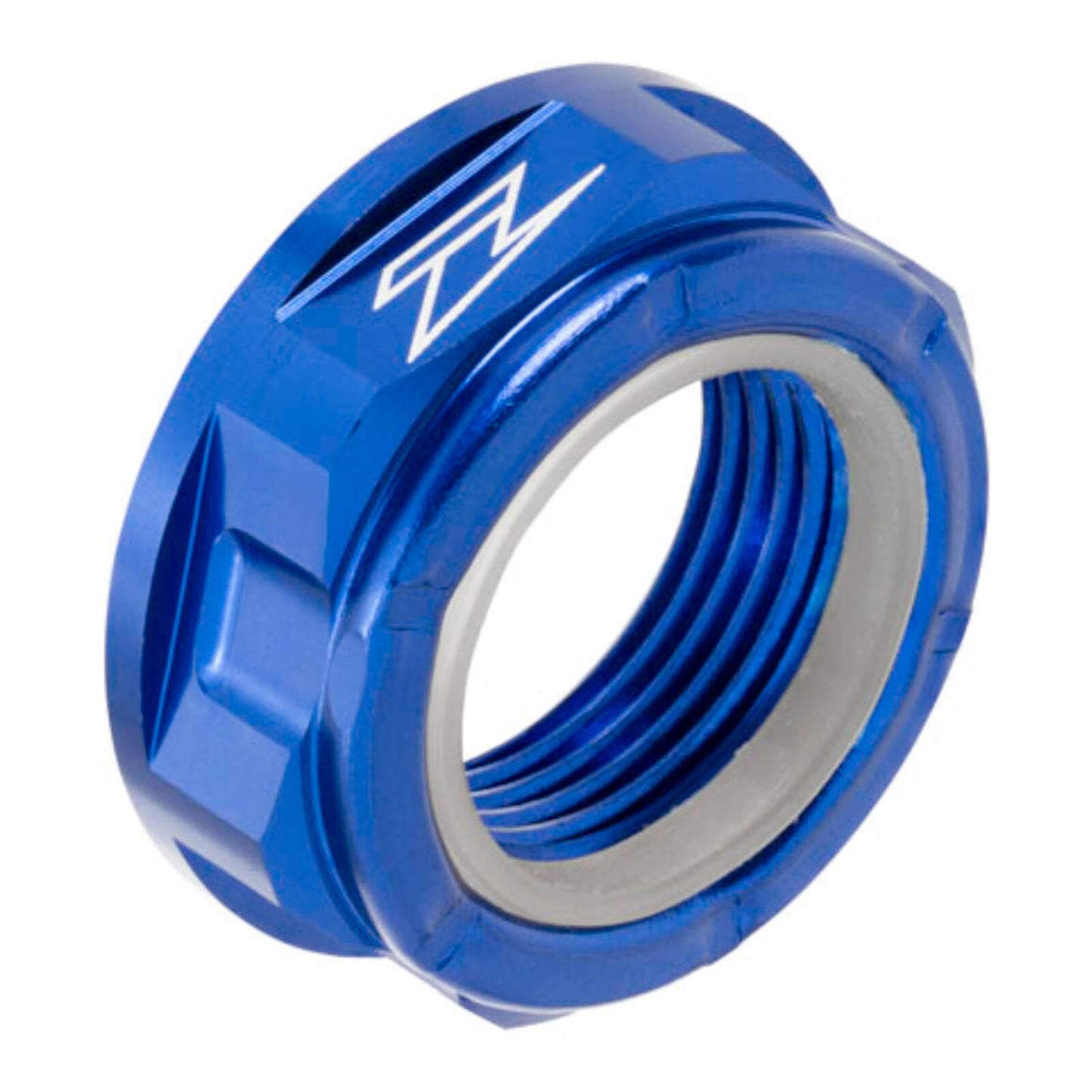 Zeta Axle Nut M22 x 32 P1.5 H12L - Blue