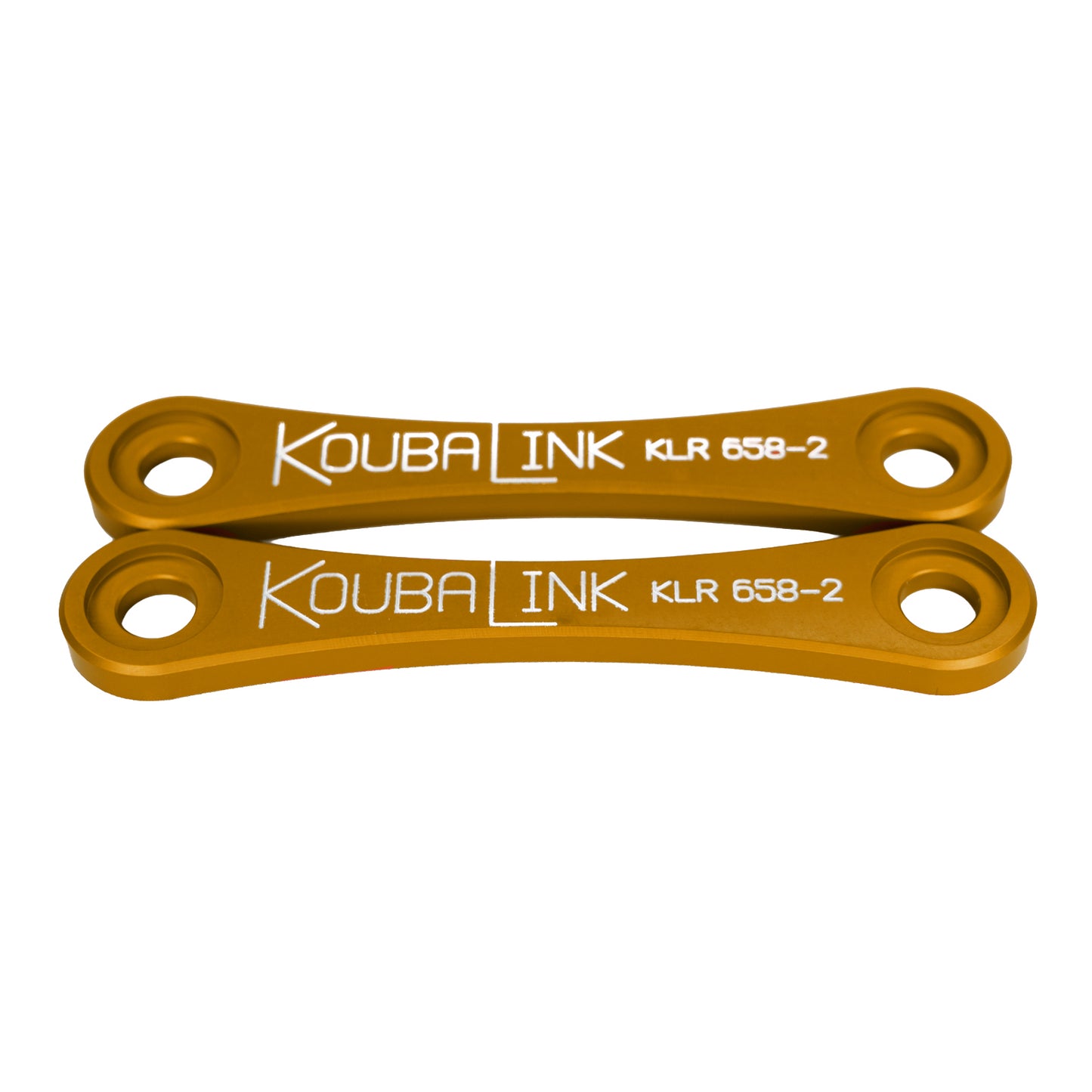 KoubaLink 51mm Lowering Link KLR658-2 - Orange / Gold