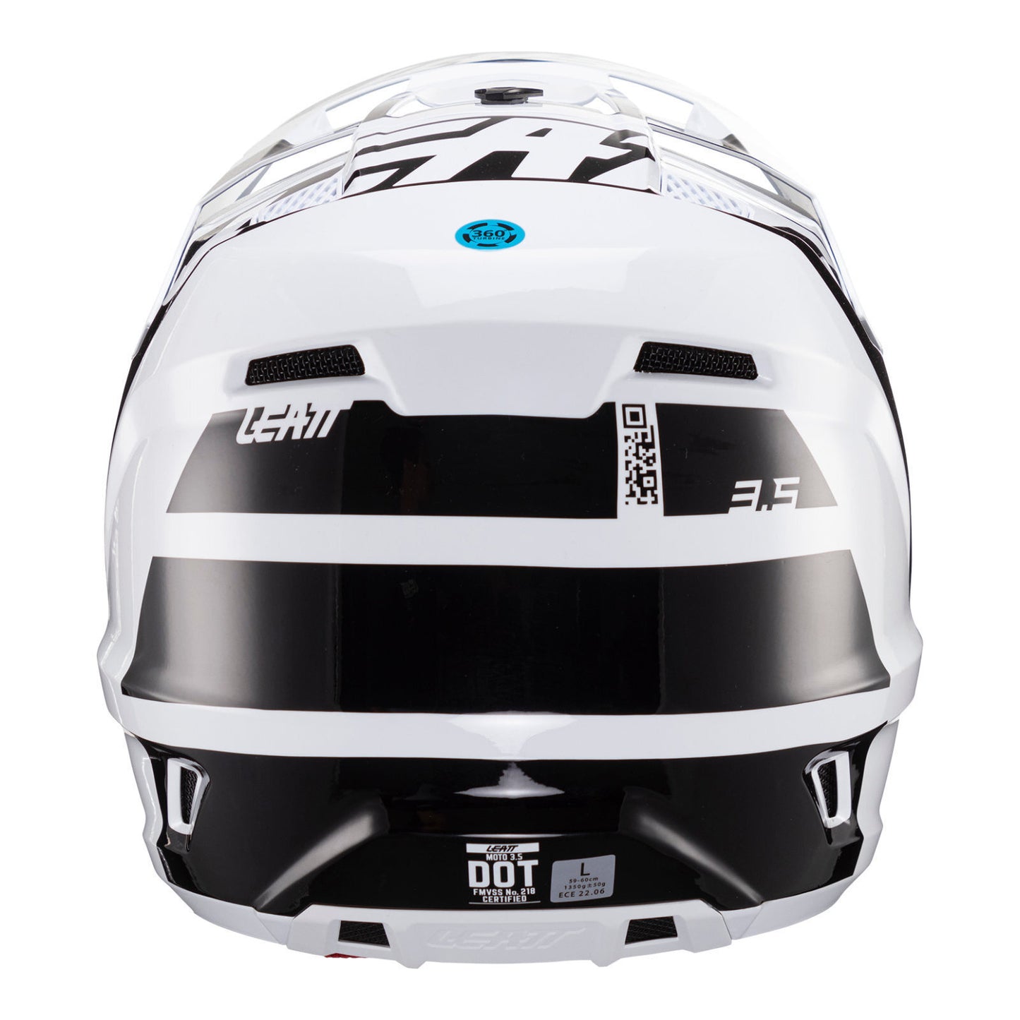 Leatt 3.5 Junior Helmet - Black / White