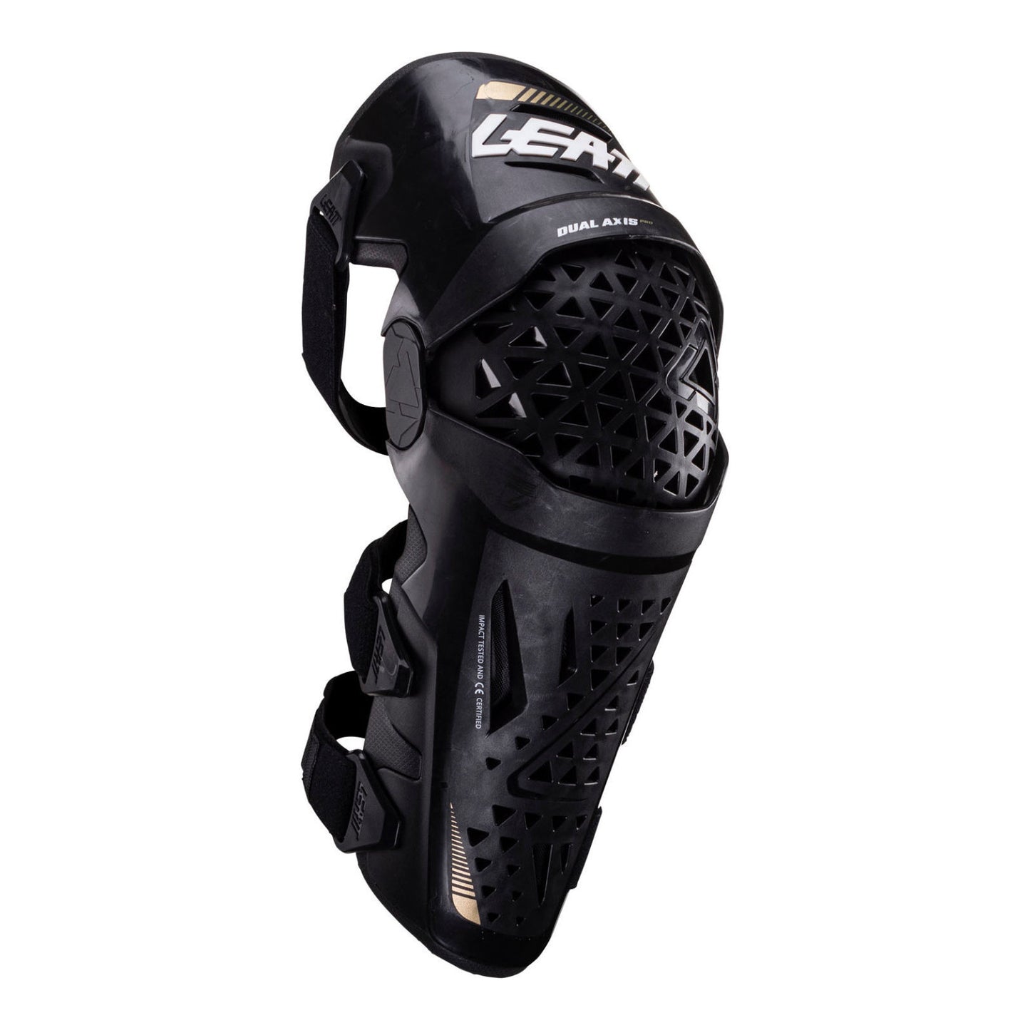 Leatt Dual Axis Pro Knee & Shin Guard- Black