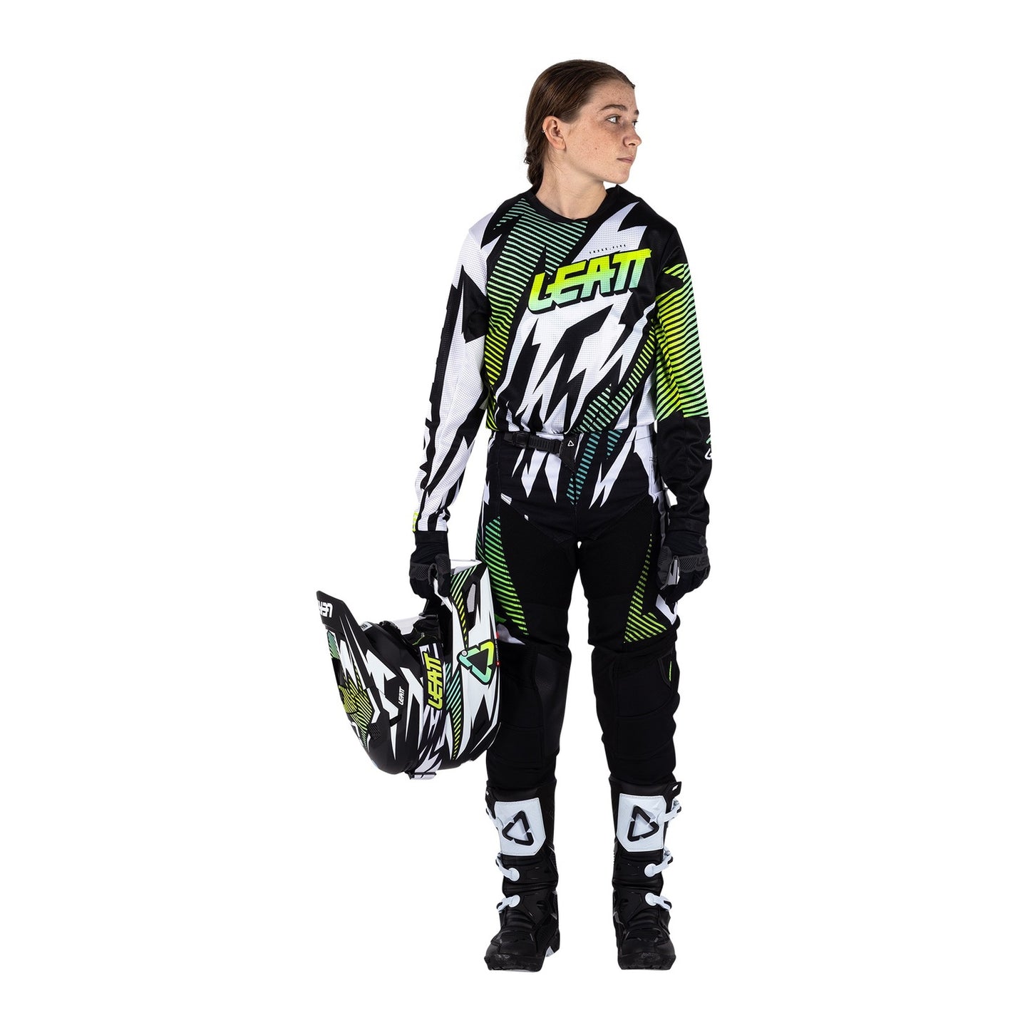 Leatt 2026 3.5 Junior Ride Kit - Storm Teal