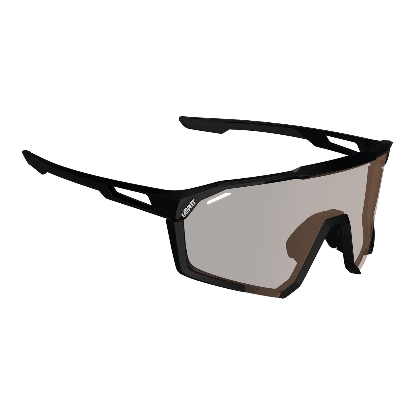 Leatt SpeedViz Pro Sunglasses - Satin Black Iriz Silver 30 VLT