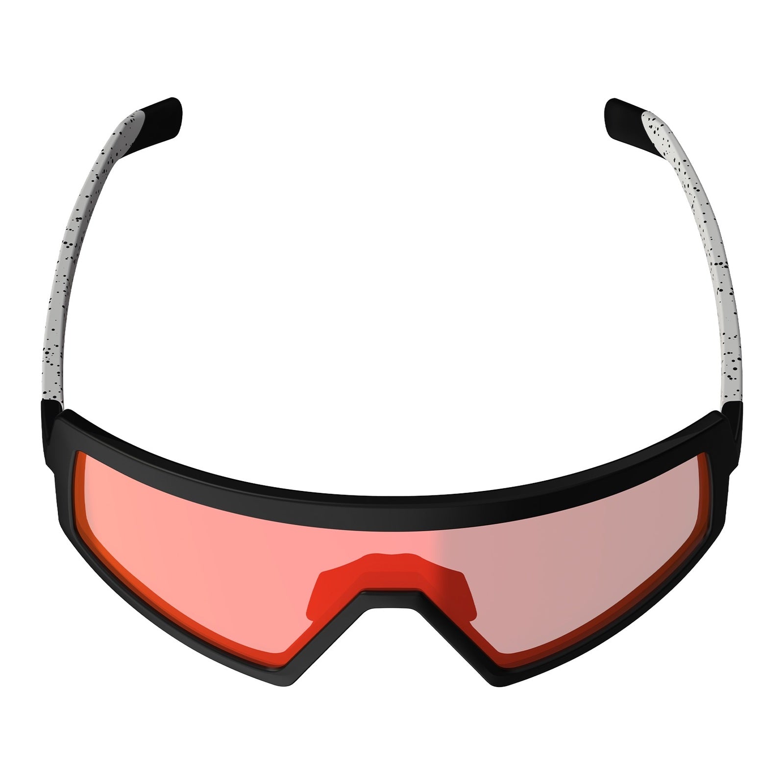 Leatt MadViz One Sunglasses - Black / White Iriz Red 15 VLT