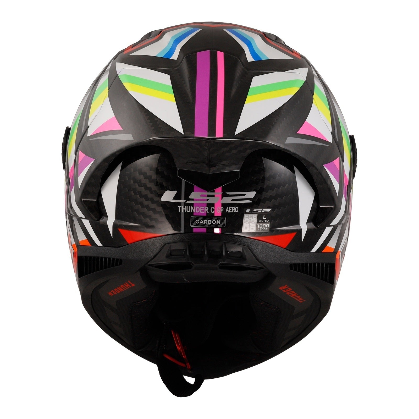 LS2 FF806C Thunder Carbon GP Aero Flash - Black
