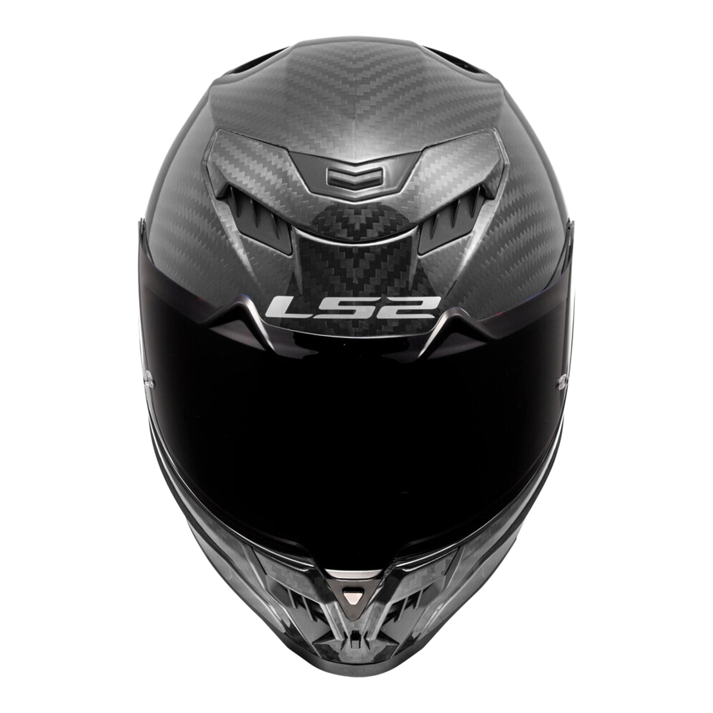 LS2 FF807 Dragon Carbon Helmet - Matte Carbon 06