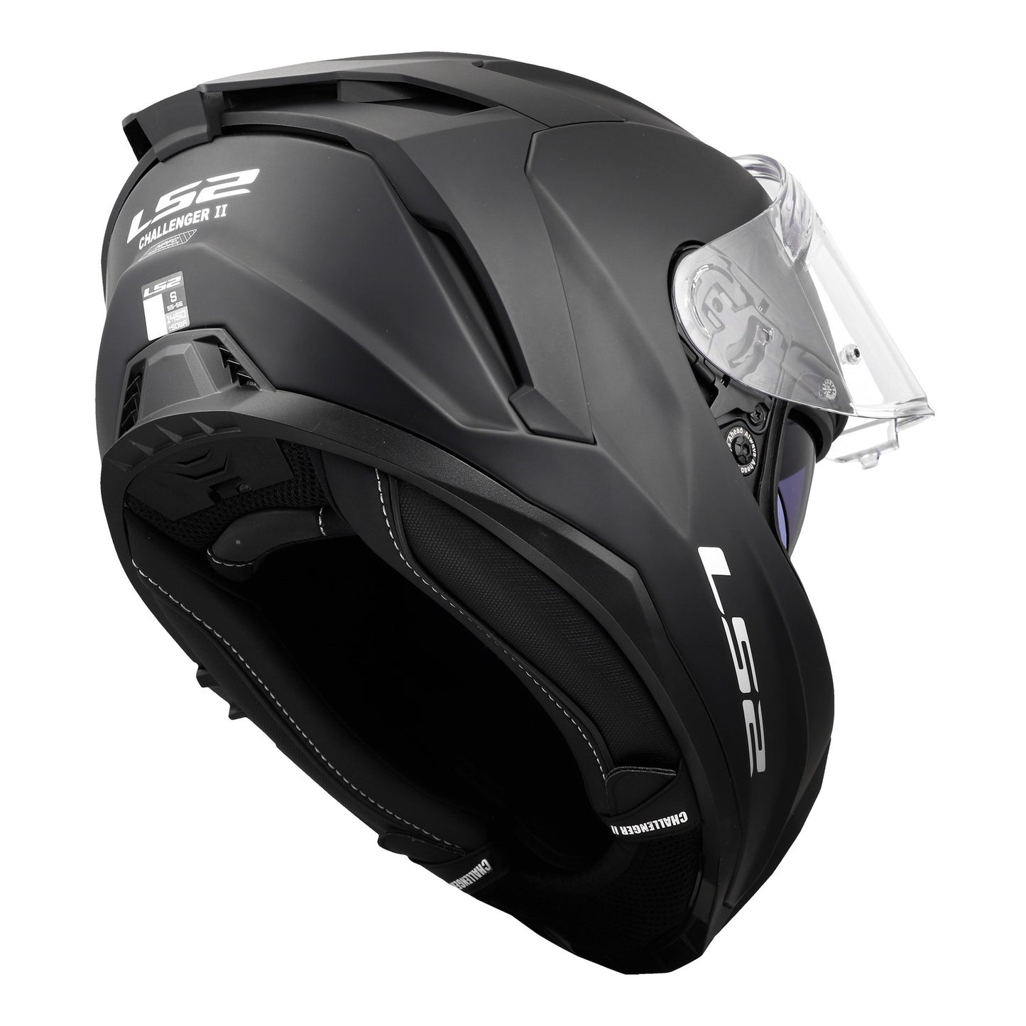 LS2 FF817 Challenger II Solid Helmet - Matte Black