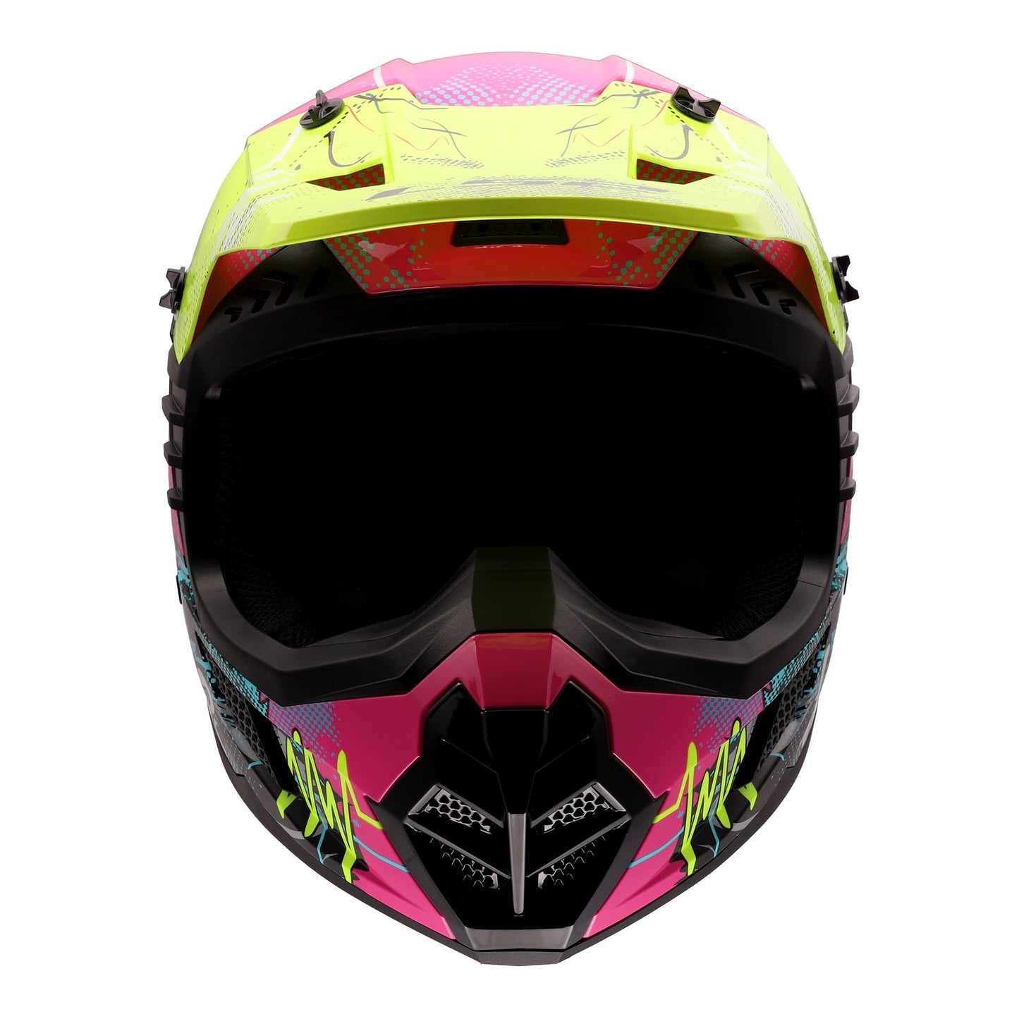 LS2 MX706J COZ Gorilla Junior Helmet - Gloss Purple