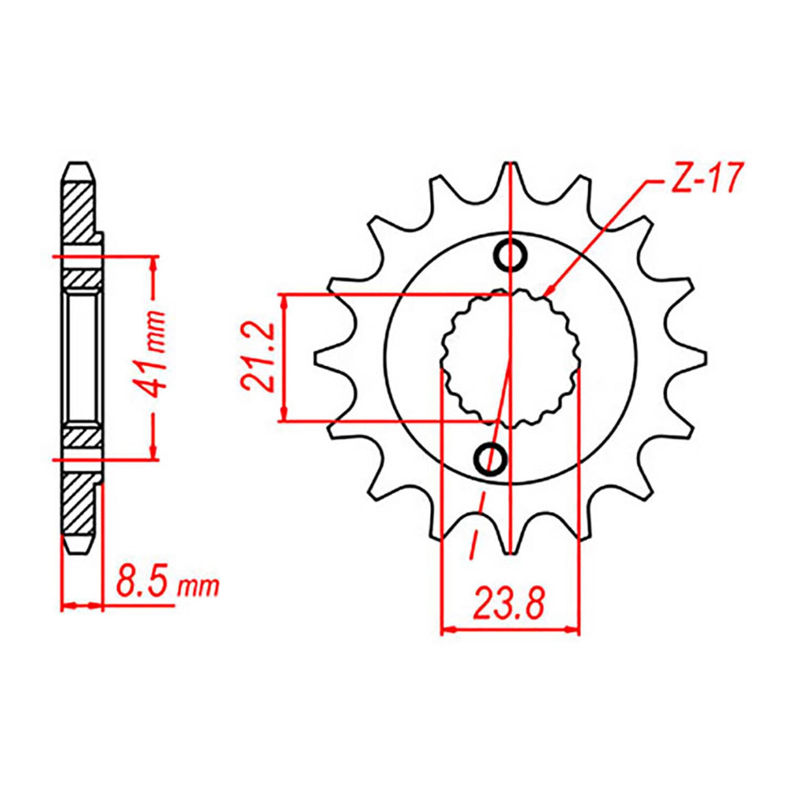 XAM Sprocket Kit Honda XR400 X-Ring 15/45
