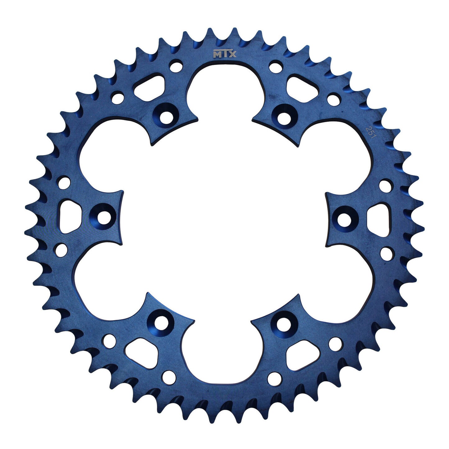 XAM Sprocket Kit Yamaha WR450F '07-'09 X-Ring Gold Zero Blue 13/50