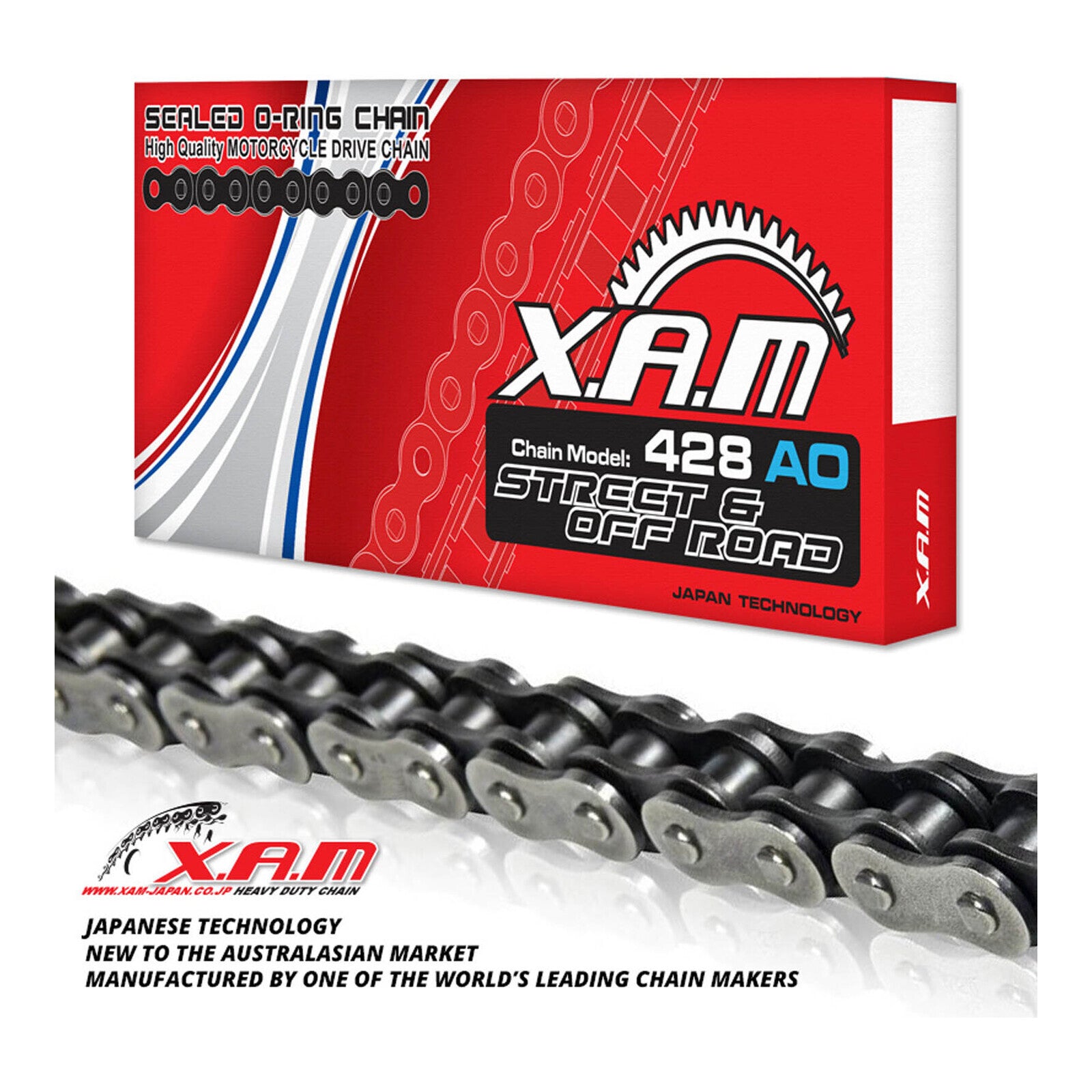 XAM Sprocket Kit Honda CB125E '12-'15 O-Ring 15/45