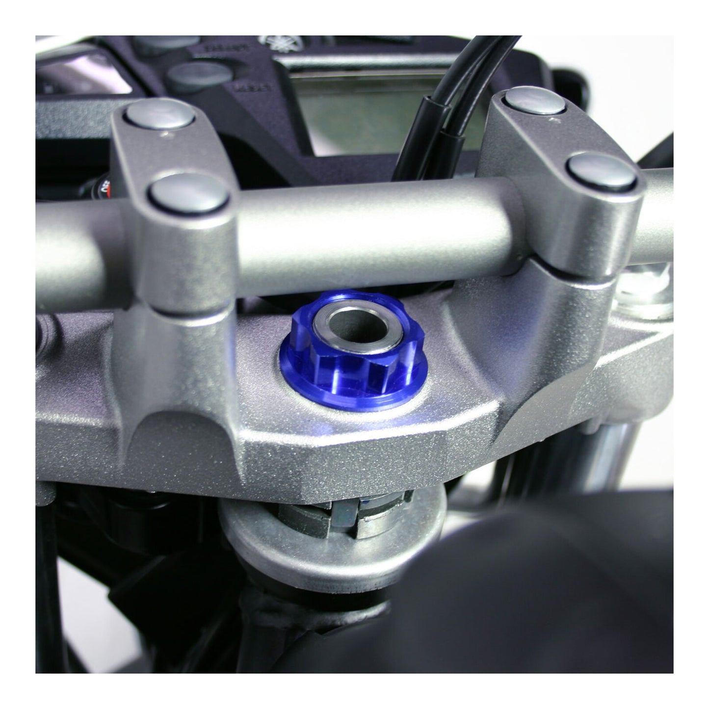 Zeta Stem Nut M22 x 27 P1.0 H12 - Blue